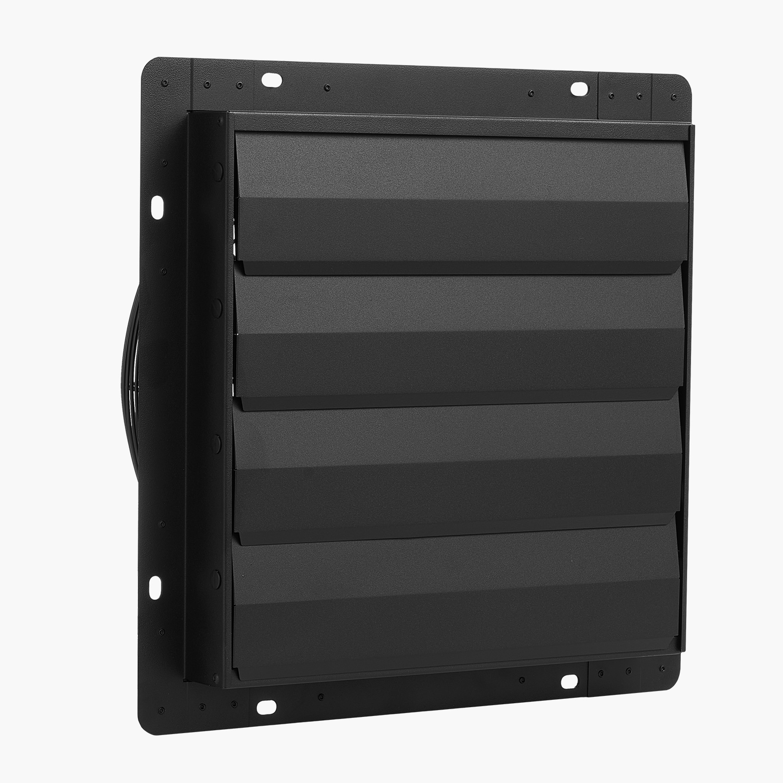 Shutter Exhaust Fan Wall Mounted With Smart Speed And Temperature_voghion.com